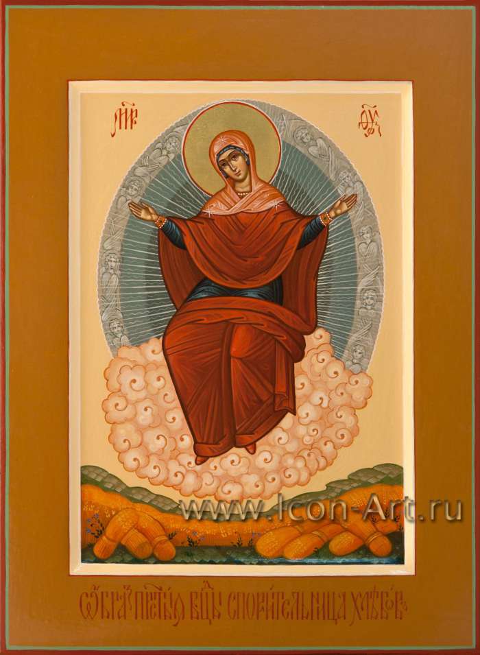 Фото: Икона Пресвятой Богородицы «Спорительница хлебов»