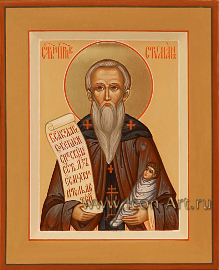 Фото: Святой преподобный Стилиан Пафлогонянин