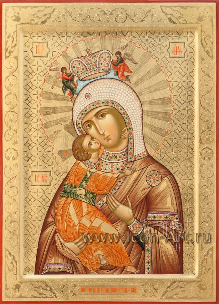 Фото: Пресвятая Богородица «Владимирская-Волоколамская»