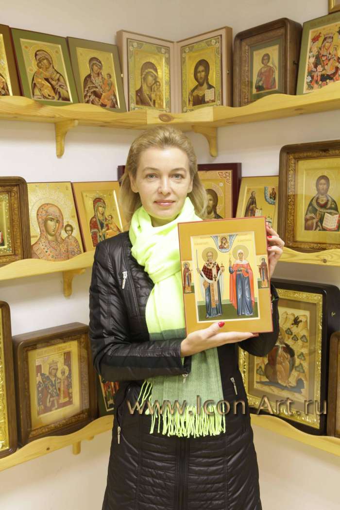 Фото с заказчицей