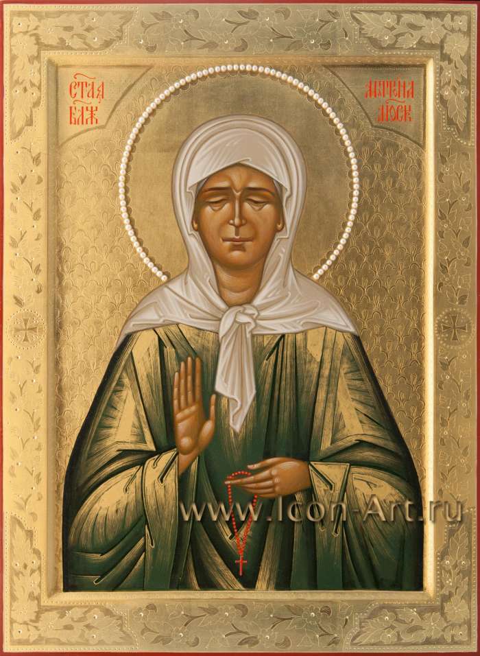 Фото: Святая Блаженная Матрона Москвоская