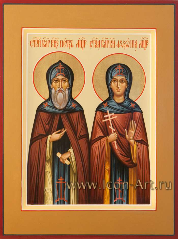 Фото: Святые преподобные Петр и Феврония Муромские