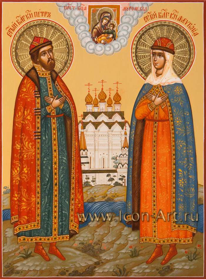 Фото: Святые благоверные князья Петр и Феврония