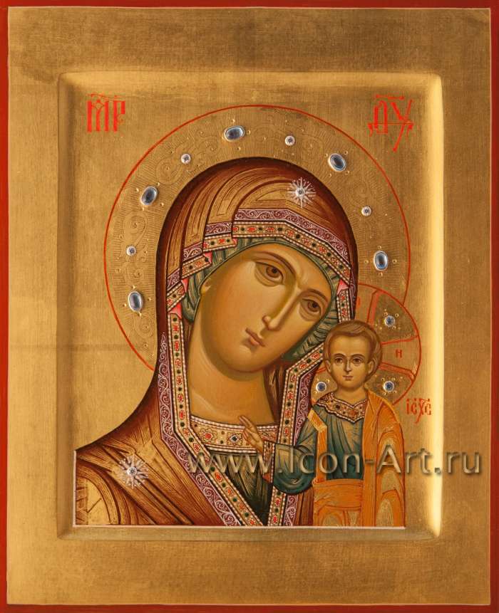 Фото: Икона Пресвятой Богородицы «Казанская»