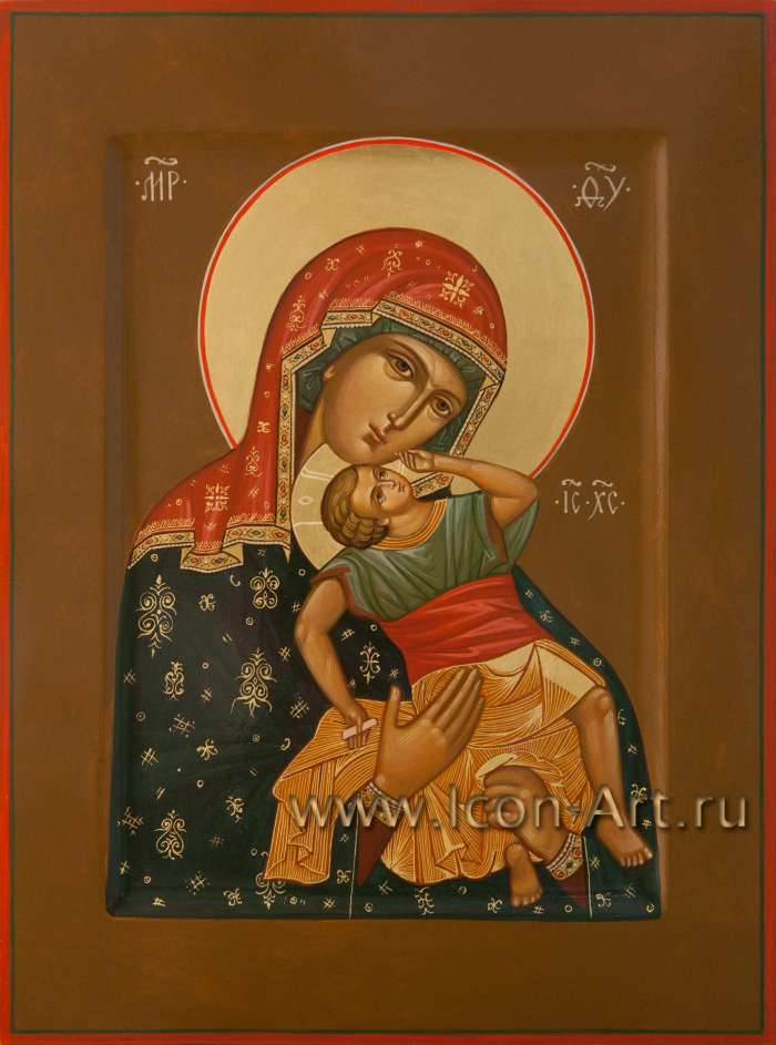 Фото: Прессвятая Богородица «Взыграние Младенца»