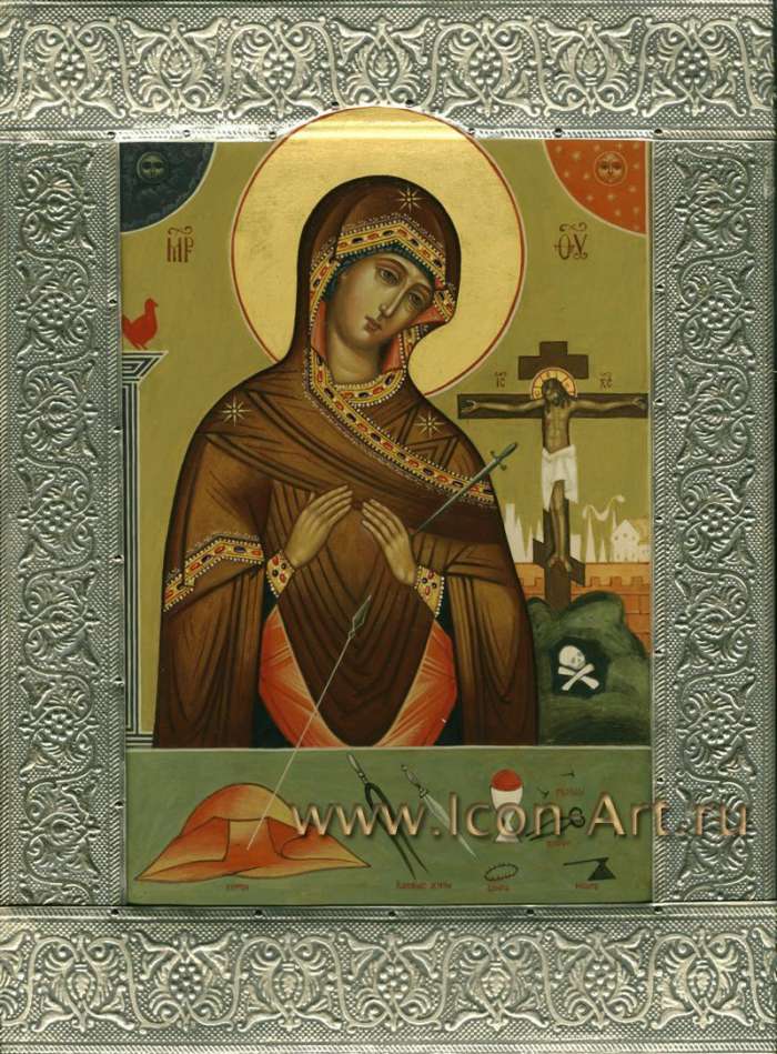 Фото: Икона Пресвятой Богородицы «Ахтырская».