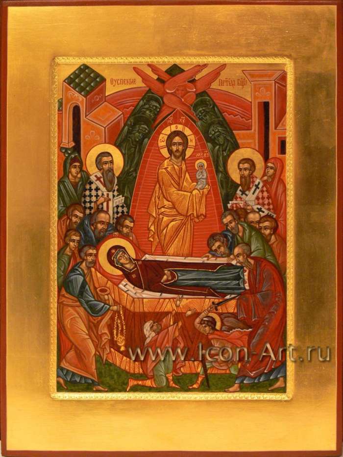 Фото: Икона Пресвятой Богородицы «Успение».
