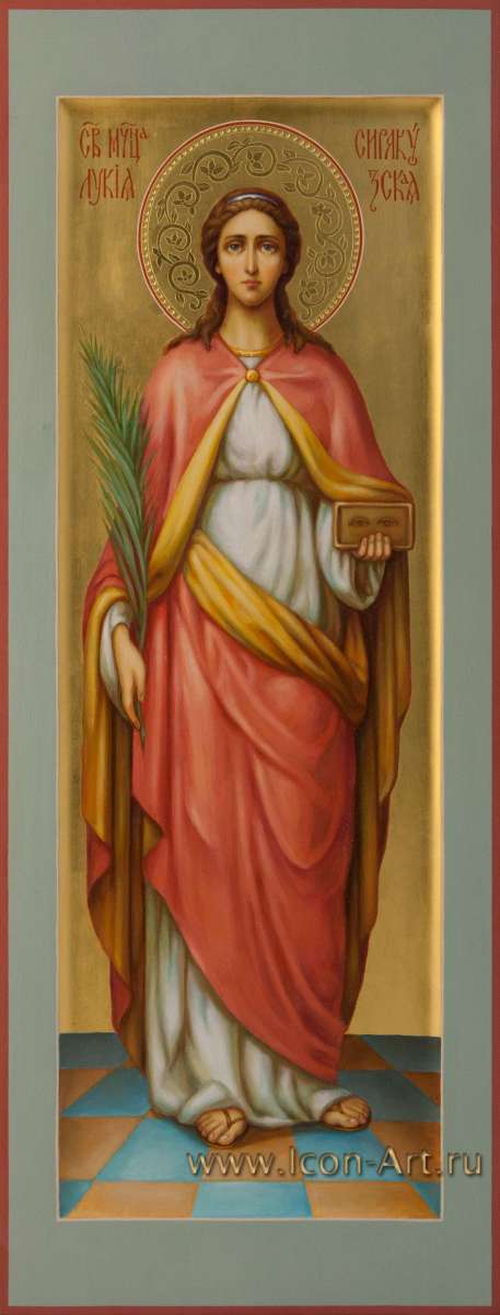 Фото:  Святая мученица Лукия Сиракузская