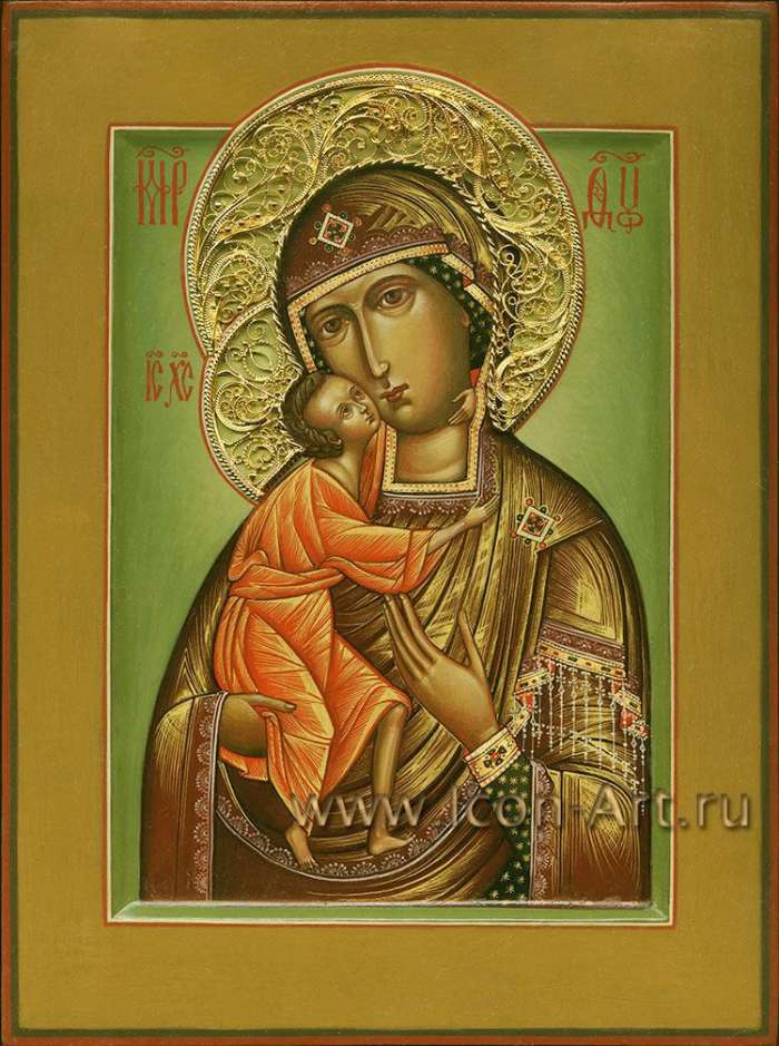 Фото: Икона Пресвятой Богородицы «Феодоровская»