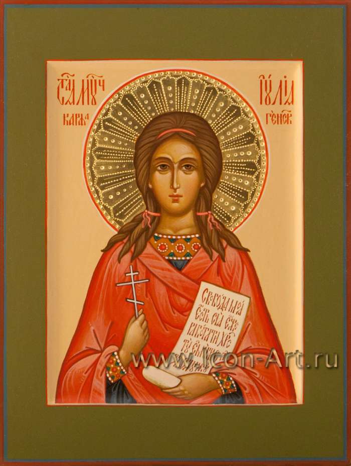 Фото: Святая мученица Иулия Коринфская