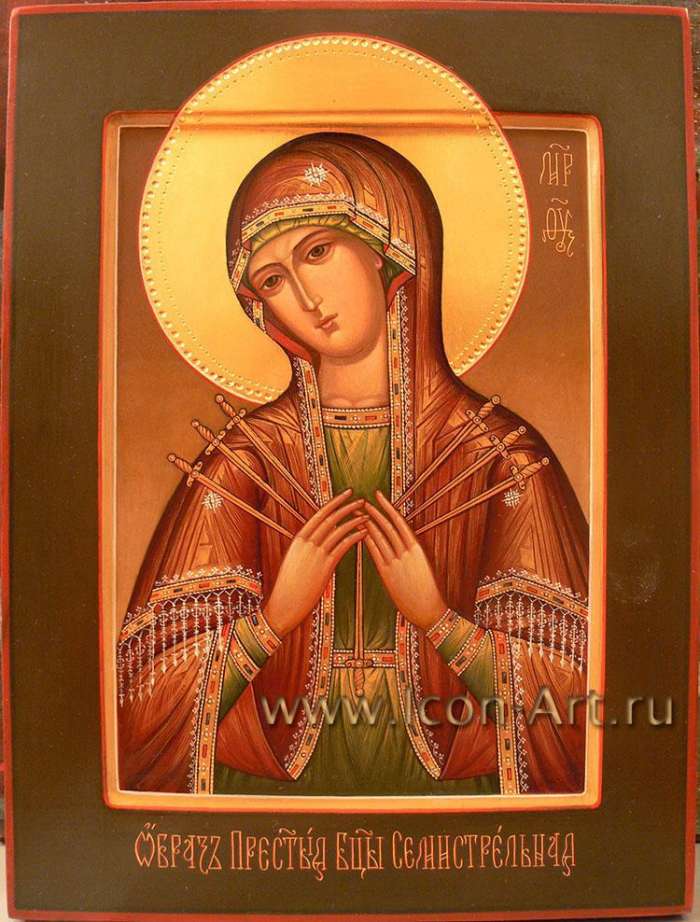 Фото: Икона Божией Матери «Семистрельная»