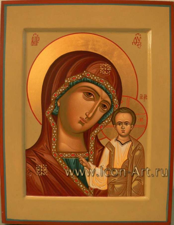 Фото: Икона Пресвятой Богородицы «Казанская»