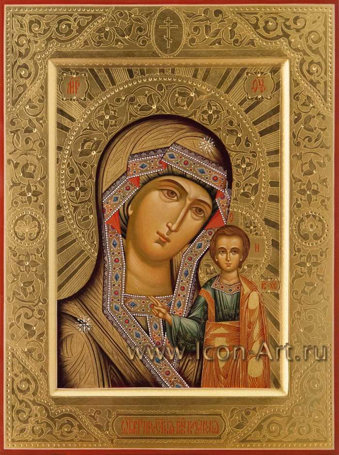 Фото: Икона Пресвятой Богородицы «Казанская»