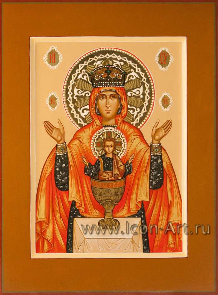 Фото: Пресвятая Богородица «Неупиваемая Чаша»