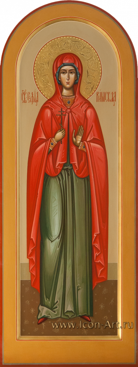 Фото: Святая мученица София Римская