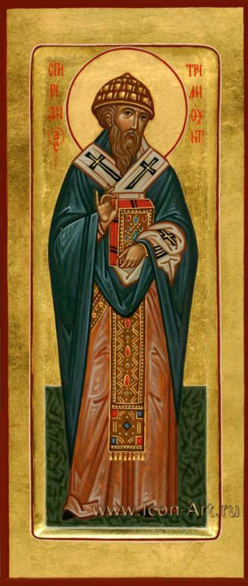 Фото: Святой епископ Спиридон Тримифунтский