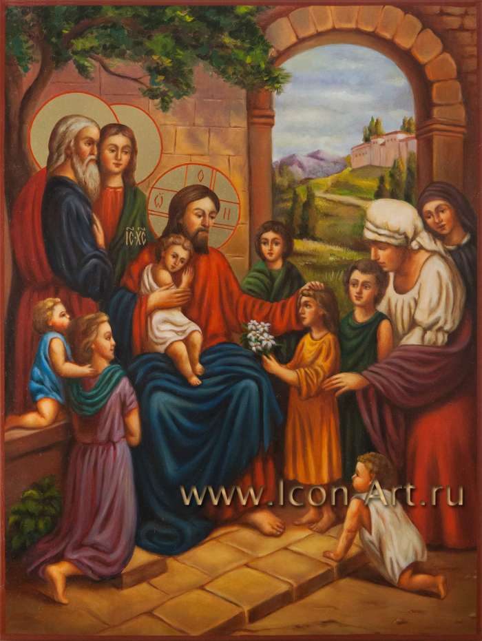 Фото: Благословение детей