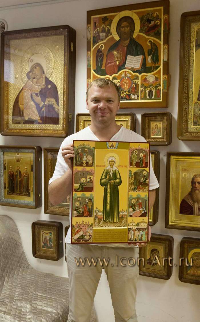 Икона святой Матроны Московской