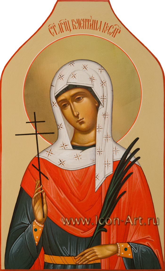 Фото: Святая мученица Валентина Кесарийская