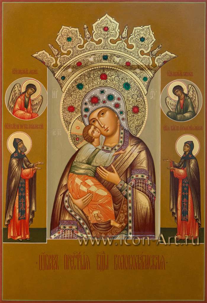 Фото: Пресвятая Богородица «Владимирская-Волоколамская»