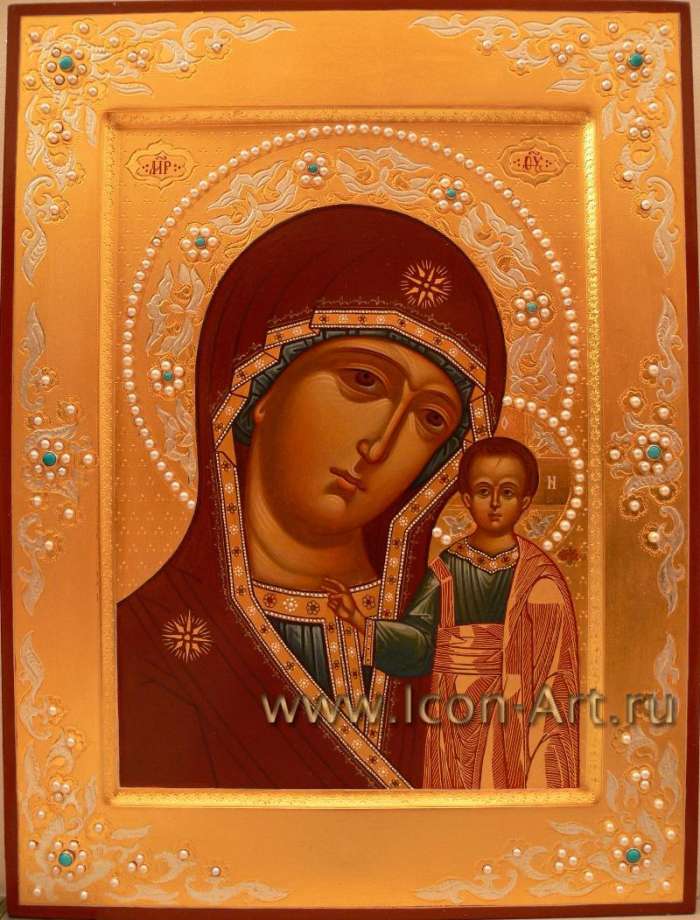 Фото: Икона Пресвятой Богородицы «Казанская»