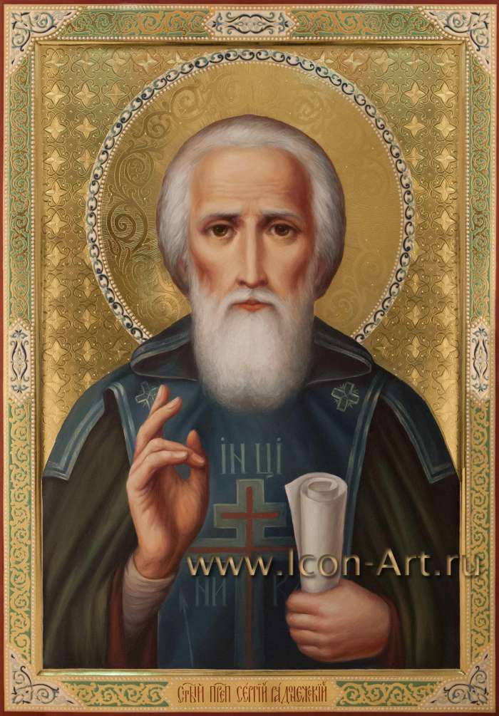Фото: Святой преподобный Сергий Радонежский