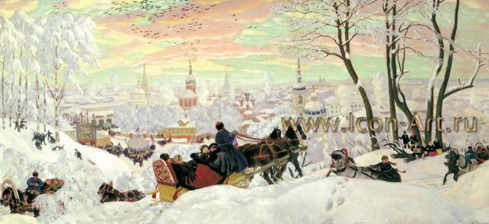 Масленица. Кустодиев