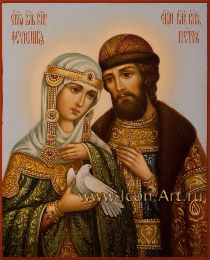 Фото: Святые благоверные князья Петр и Феврония