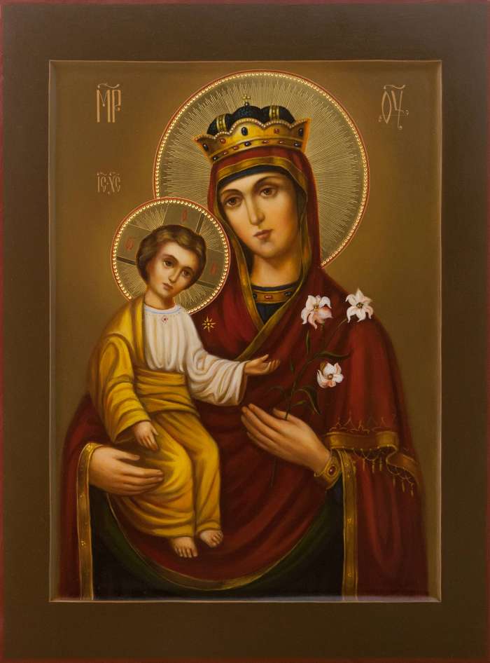 Фото: Пресвятая Богородица «Неувядаемый Цвет»