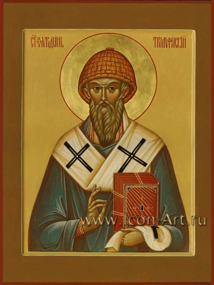 Фото: Святой епископ Спиридон Тримифунтский