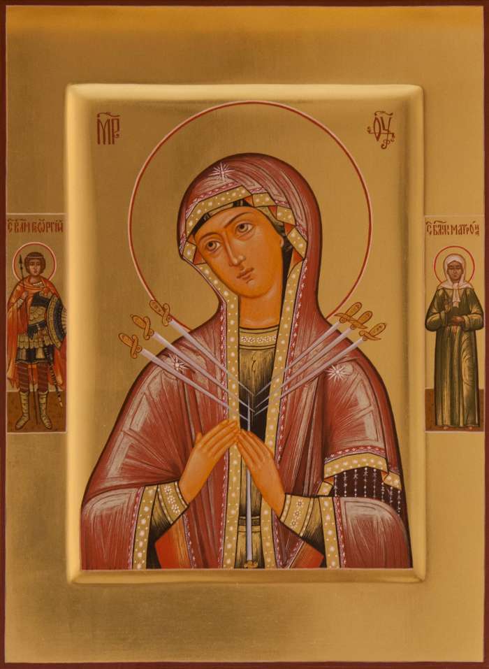 Фото: Пресвятая Богородица «Семистрельная»