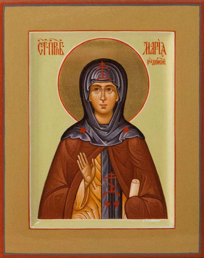 Фото: Святая преподобная Мария Радонежская