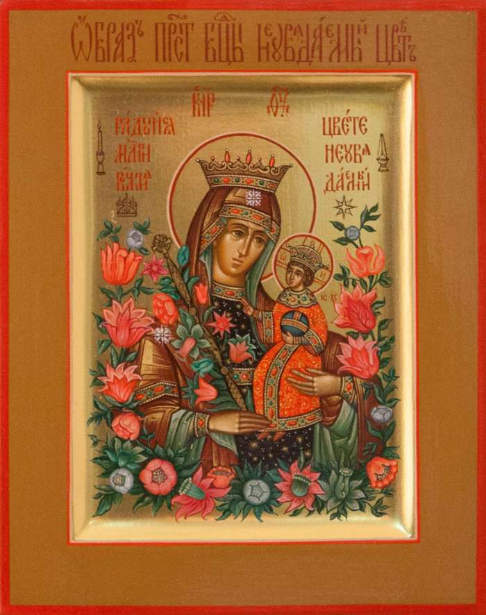 Фото: Пресвятая Богородица «Неувядаемый Цвет»
