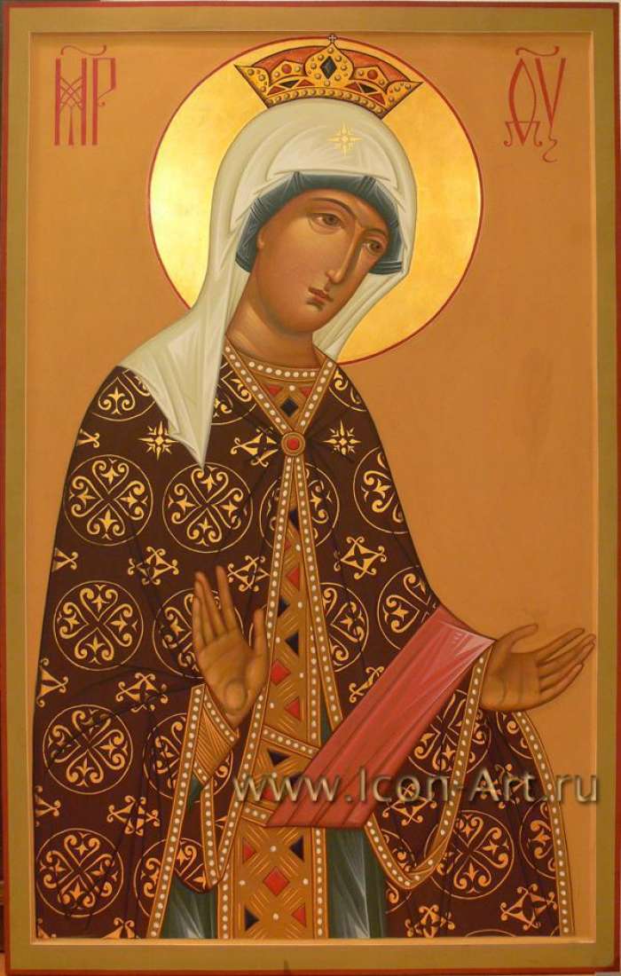 Фото: Икона Пресвятой Богородицы из Деисусного Чина.