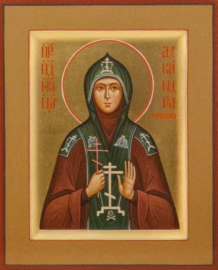 Фото: Святая преподобномученица Александра Червякова