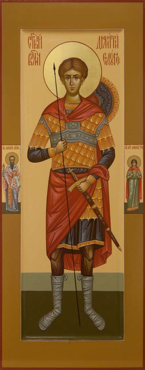 Фото: Святой великомученик Димитрий Солунский