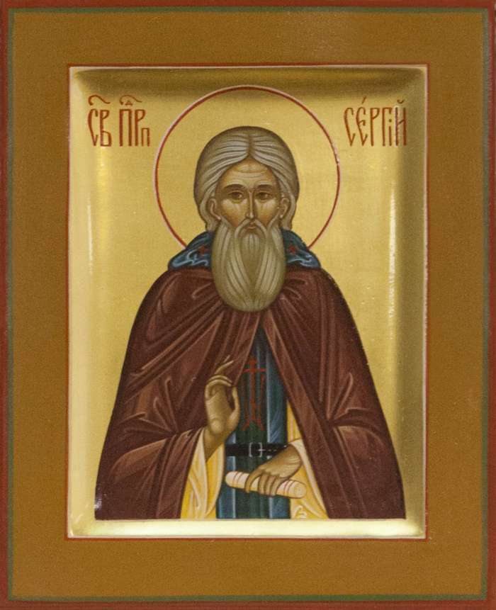 Фото: Святой преподобный Сергий Радонежский