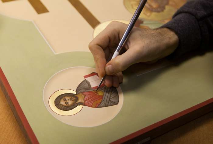 Фото: рукописная икона