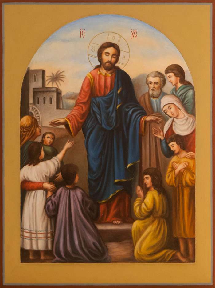 Фото: Благословение детей