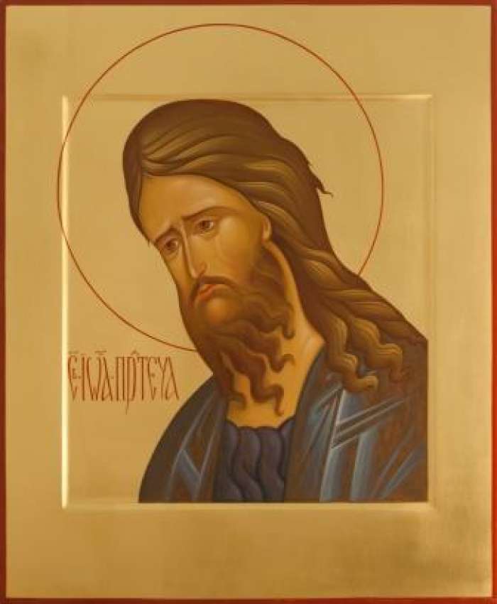 Фото: Икона Иоанна Крестителя Господня