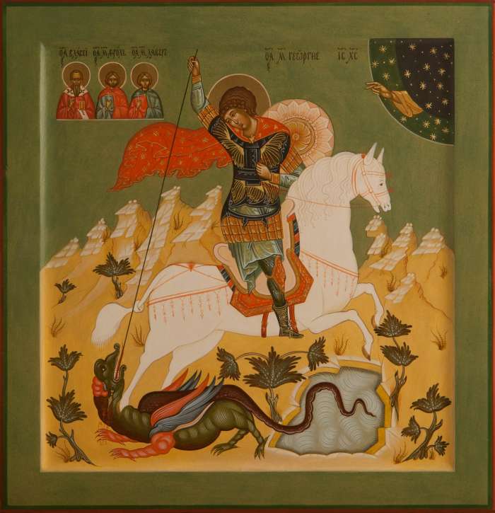 Фото: Чудо Георгия о змие