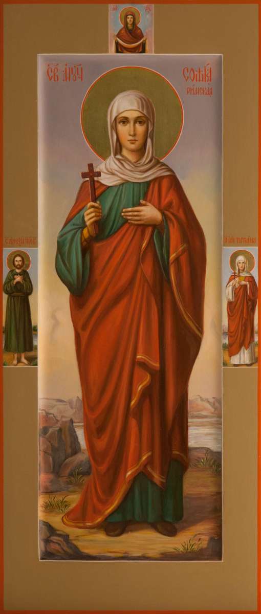 Фото: Святая мученица София Римская