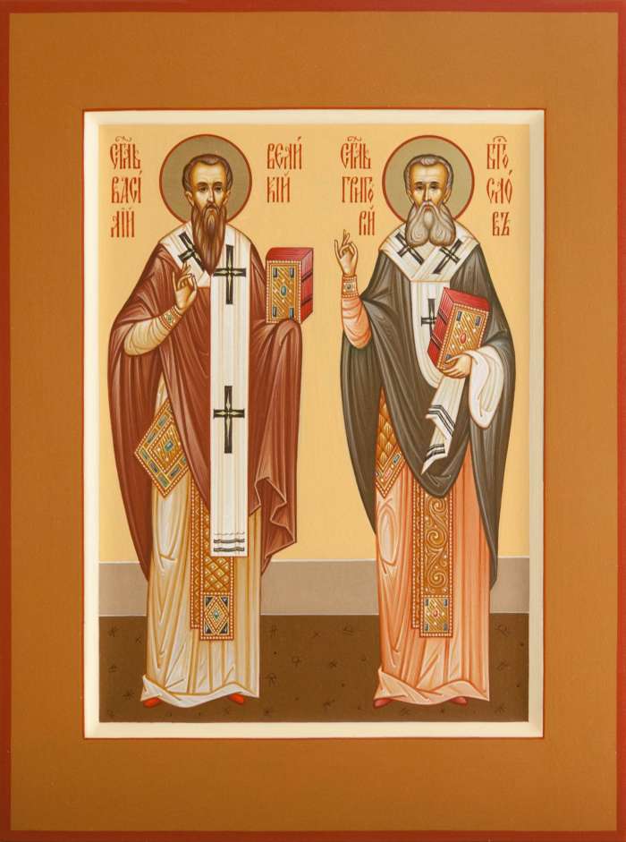 Фото: Святитель Василий Великий и Григорий Богослов