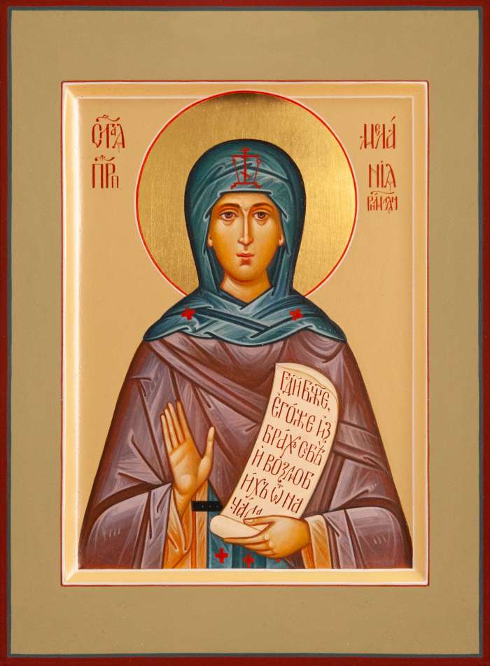 Фото: Святая Мелания Римская