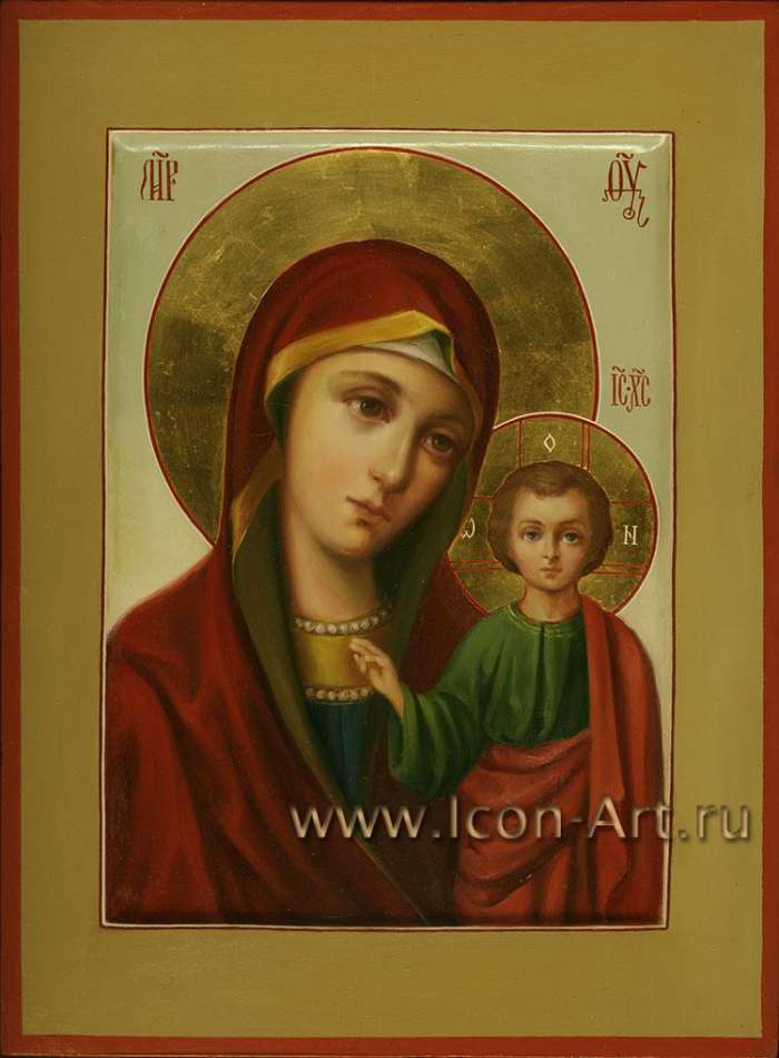 Фото: Икона Пресвятой Богородицы «Казанская»