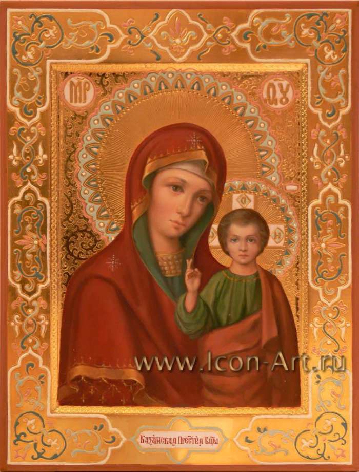 Фото: Икона Пресвятой Богородицы «Казанская»