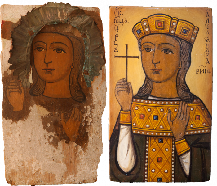 Фото: Святая Александра Римская