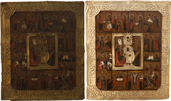 Фото: Воскресение Христово с двунадесятыми праздниками