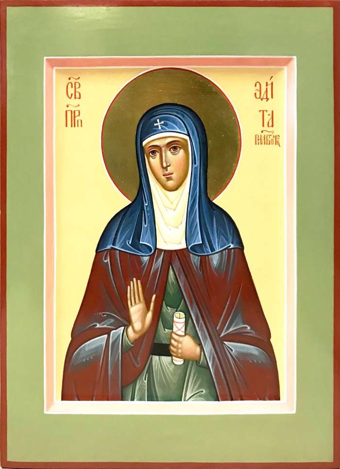 Фото: Святая преподобная Эдита Уилтонская