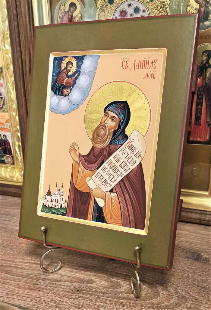 Фото: Икона святого Даниила Московского